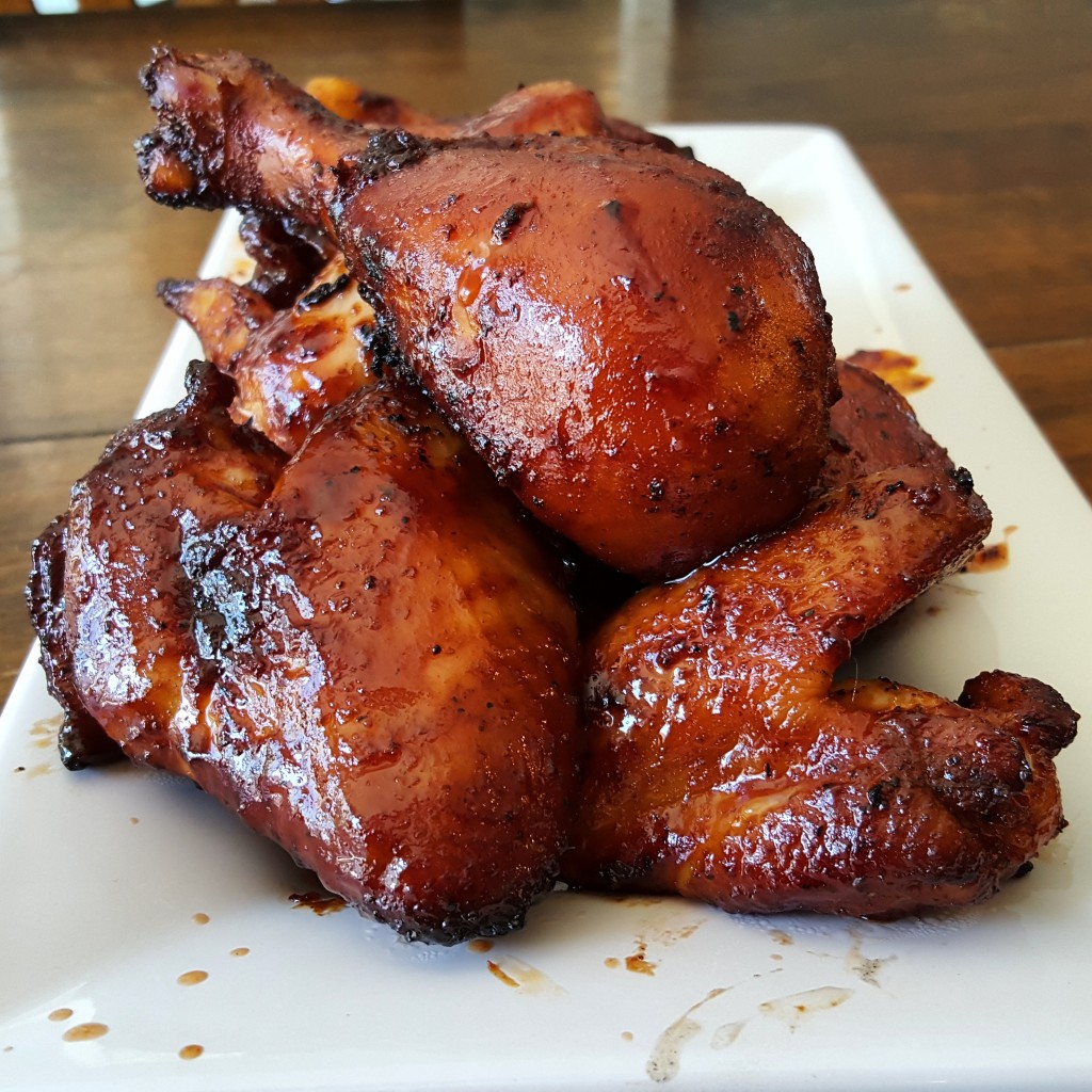 Smoked chicken wings...and drumsticks!