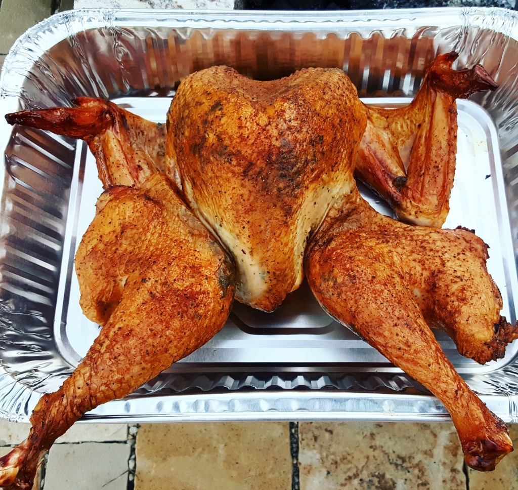 Smoked turkey: the final result! 