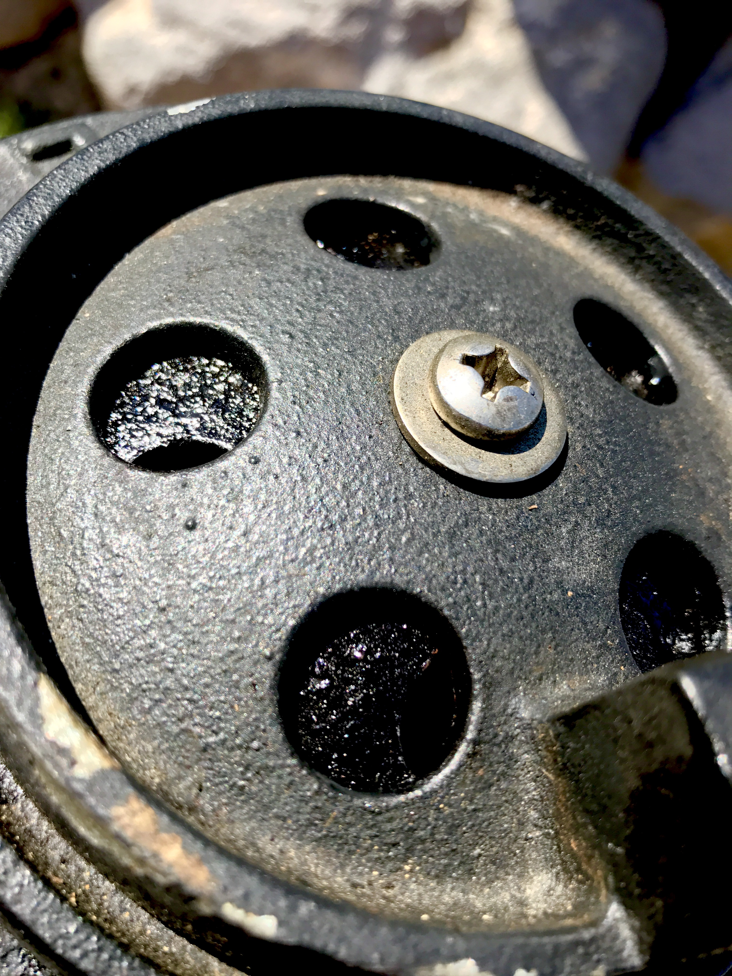 When using a ceramic grill, make sure the holes in the daisy wheel are slightly opened to best control temps. 